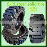 Hot Sale Quality Assured Rubber Solid Skid Steer Tires With Holes and Rims16/70-20 for Bobcat thumbnail-3