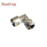 BSP,NPT,threaded Female ,,forged L-type Brass Connector,manifold Connectors thumbnail-1