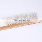 Double Row White Horse Hair Bee Brush thumbnail-3