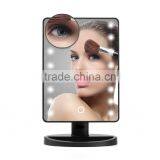 Makeup Mirror With 18 LED Light Desktop Mirror thumbnail-1