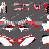 DST0030 GRAPHICS&BACKGROUNDS DECALS STICKERS Kits for HONDA CR125 CR250 2002 2003 2004 2005 2006 2007 2008 2009 2010 2011 2012 thumbnail-1