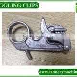 Cow Cattle Buffalo Leather Cast Aluminium Clamp thumbnail-4