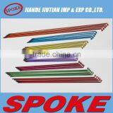 High Quality Cheap Bicycle/motorcycle Cataphoresis Colour Spoke thumbnail-2