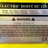 360 Degrees Adjustable 500kg Electric Winch Hoist Truck Crane thumbnail-5