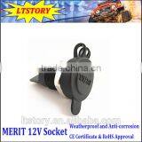 Merit 12V Power Socket Black Color thumbnail-3