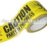 PE Warning Tape , Red and White Warning Tape thumbnail-2