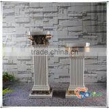 Wedding Decoration Square Pillar Design Column Church Flower Stand With Pots thumbnail-5