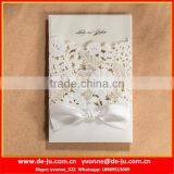 Ceremony Crad Heart Shaped Wedding Invitation Card thumbnail-1