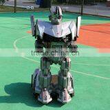 Children Ride On Baby Car, Stand Up Ride On Electric Mobility Robot Baby Car, Gifts For Kids Transformer Robot Electric Car thumbnail-4