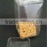 Square Glass Food Buffet Jars (factory) Wholesale Glass Jars With Glass Tap thumbnail-1