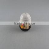 Cheap Wholesale Ceramic Salt and Pepper Shaker Wedding Favors With Plastic Lid thumbnail-1