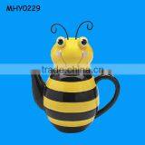 Honey Bee Shaped Kitchen Decorative Porcelain Teapot thumbnail-1