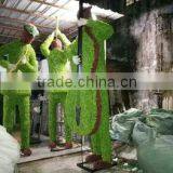 Life Size Large Top Party Artificial Landscape uv Resin Plastic Animal Leaf Alphabet Letter Band Musicians Statue E08 23A6 thumbnail-1