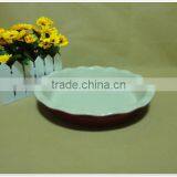 2014 Wholesale Daily Use Porcelain Ceramic Bakeware Fruit Plate thumbnail-4