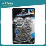 Manufacturer High Quality Kitchen Cleaning Stainless Steel Pot Scourer Cleaning Ball thumbnail-1