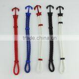 Fashion Jewelry Hot Sale Wax Rope Multilayer Leather Men Anchor Bracelets thumbnail-6