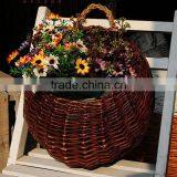 Europe Style Creative Wicker Succulent Plants Wall Hanging Basket thumbnail-5