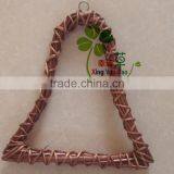 Cheap Christmas Wicker Bell Decoration thumbnail-1