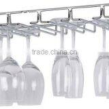 Decrative 6 Bottle Wall Mounted Metal Wire Wine Rack thumbnail-2