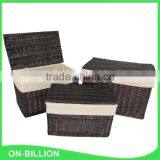 Trade Assurance Wicker Storage Hamper Basket Wholesale thumbnail-2