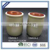 Round Shape Hermetic Porcelain Jar Coffee Jar Tea Jar thumbnail-1