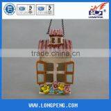 Outdoor Hanging Ceramic Garden Lantern thumbnail-1