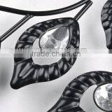 Vintage Crystal Metal Wall Digital Clock thumbnail-5