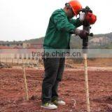 Mini Petrol Hammer Piling Machine Portable Gasoline Powered Diesel Post Driver