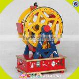 Wholesale Baby Wooden Craft Music Box Most Popular Kids Wooden Craft Music Box Wooden Craft Music Box W07B014C thumbnail-2