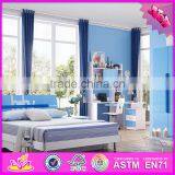 2016 Wholesale Modern Wooden Children Bunk Bedroom Designs W08H043 thumbnail-6