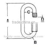 Marine Deck Hardware Stainless Steel Triangle Quick Link thumbnail-3