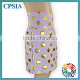 New Vintage Baby Girls Denim Wrap Cotton Pencil Skirts Short Polka Dot Pattern Skirts New Design Children's Skirt thumbnail-2