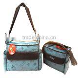 Stock Mummy Bag/diaper Bag -blue thumbnail-1