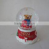 Crystal Balls Dollarma One Dollar Cheapest XMS Christamas Bear Deer Santa SnowFlake Glass 156100-15105 thumbnail-6