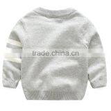 Hot New Design Appliqued Shark Pattern Pullover Baby Sweaters Custom thumbnail-5