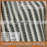 New Popular High Quality 100 Percent Polyester Knit Mesh Embroidery Two Tones Fabric thumbnail-5