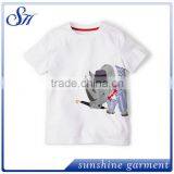 Wholesale O-neck Kid T Shirt, Wholesale Clothing T-shirt Printing Tiger thumbnail-6