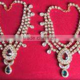 Anklets PAYAL CRYSTAL BAREFOOT SANDAL PAIR thumbnail-2