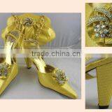 Newest Fashion High Heels Shoes and Matching Bag MG0070 thumbnail-1