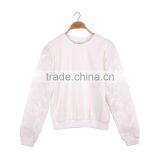 Maxnegio Women Autumn Casual Designer Lace Coat 100% Polyester Coat Women thumbnail-4