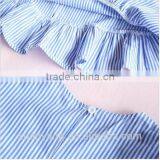 Fashionable Wholesale Girls Clothing Stripe Tassles Designer One Piece Mother Daughter Matching Western Style Dress thumbnail-5