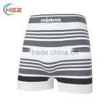 HSZ-0044 Comfort Breathable 2017 Sexy Crazy Underwear For Black Men Vintage Striped Boxer Seamless Briefs Shorts Fabric thumbnail-2