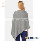 Top 10 Grey Cashmere Wool Poncho Wrap thumbnail-2