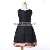 L98#hot Selling Children Frocks Baby Girls Dresses Party Wear Dress With Little Bowknot thumbnail-1