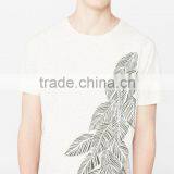 Wholesale Minimalism Cotton Water-based Printing T Shirts thumbnail-4