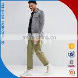 China Manufacturer OEM Custom Denim Winter Jacket Men 2016 thumbnail-4