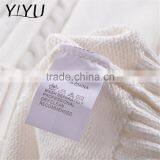 Customized School Uniform 100% Cotton White Cable Knit Vest Sweater thumbnail-2