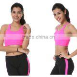 Beautiful Fluorescence Slim Fitness Yoga Clothes 88% Polyester + 15% Spandex Fitness Sportwear Yoga Suit in Guangzhou thumbnail-4