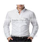 2016 New Wholesale Button Down Collar Regular Fit Plain Custom Men's Formal Dress Shirt thumbnail-1
