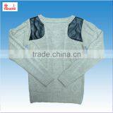 Latest Women Clothes Cable Sweater,5GG,90%Acrylic 10%Wool thumbnail-1